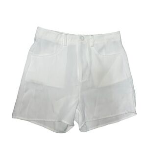 Women's White Shorts